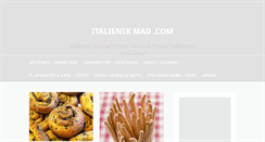 Desktop Screenshot of italienskmad.com
