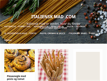 Tablet Screenshot of italienskmad.com